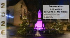 Présentation des voeux 2026 de l'administration communale, 11 janvier 2026