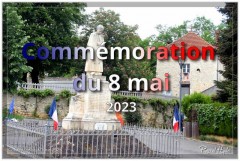 Reportage photo de la commémoration du 8 mai 2023