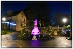 Illuminations de Noël dans le village